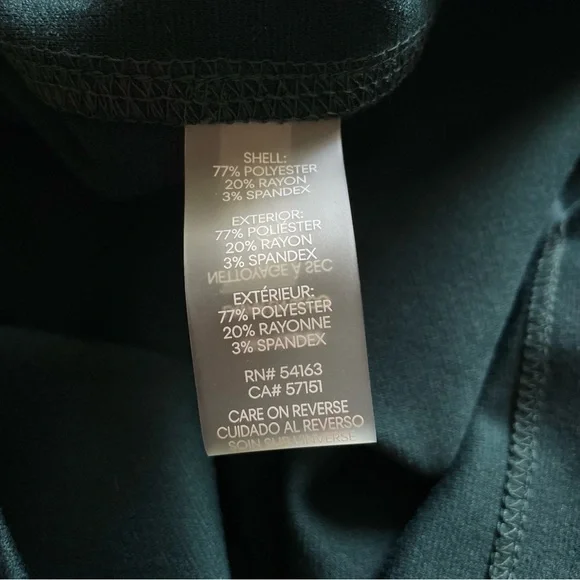 $129 Org NWT Calvin Klein Green Sheath Dress Sz L Capsule Minimalist Pearl Event - Picture 8 of 8